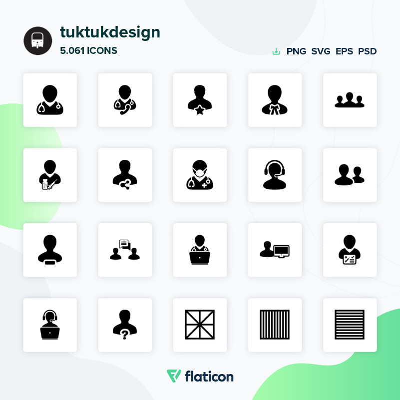Avatar Icons ~ TukTuk Design
