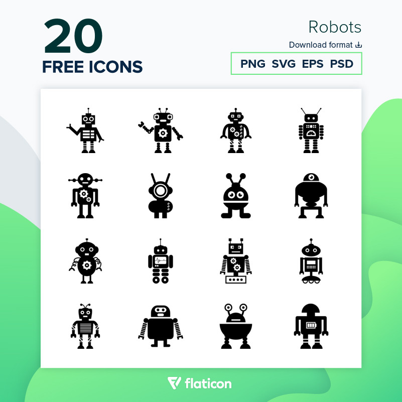 Robot 01 Icon, Free Avatars Iconpack