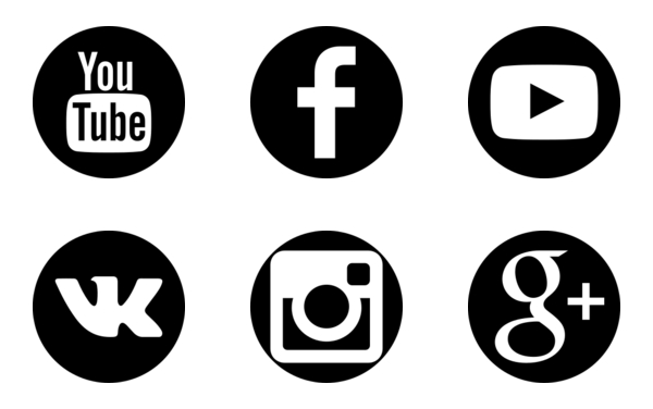 Social Icons Rounded