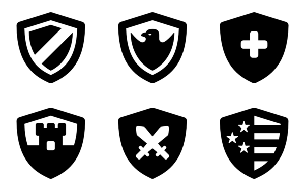 heraldic shields