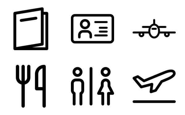 Airport symbols