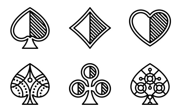 card games symbols