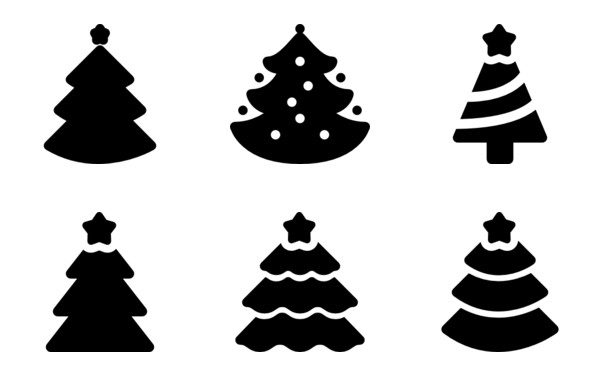 cool christmas trees