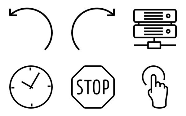 System icons set