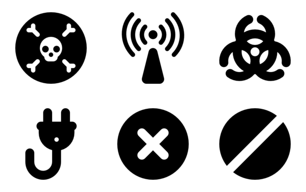 danger symbols