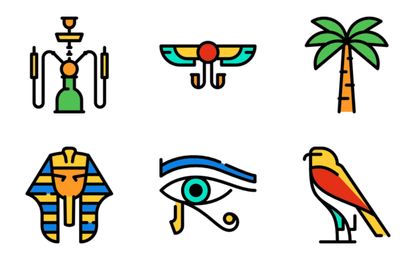Linear Ancient Egypt Elements