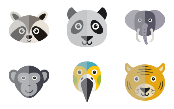 cute animal elements