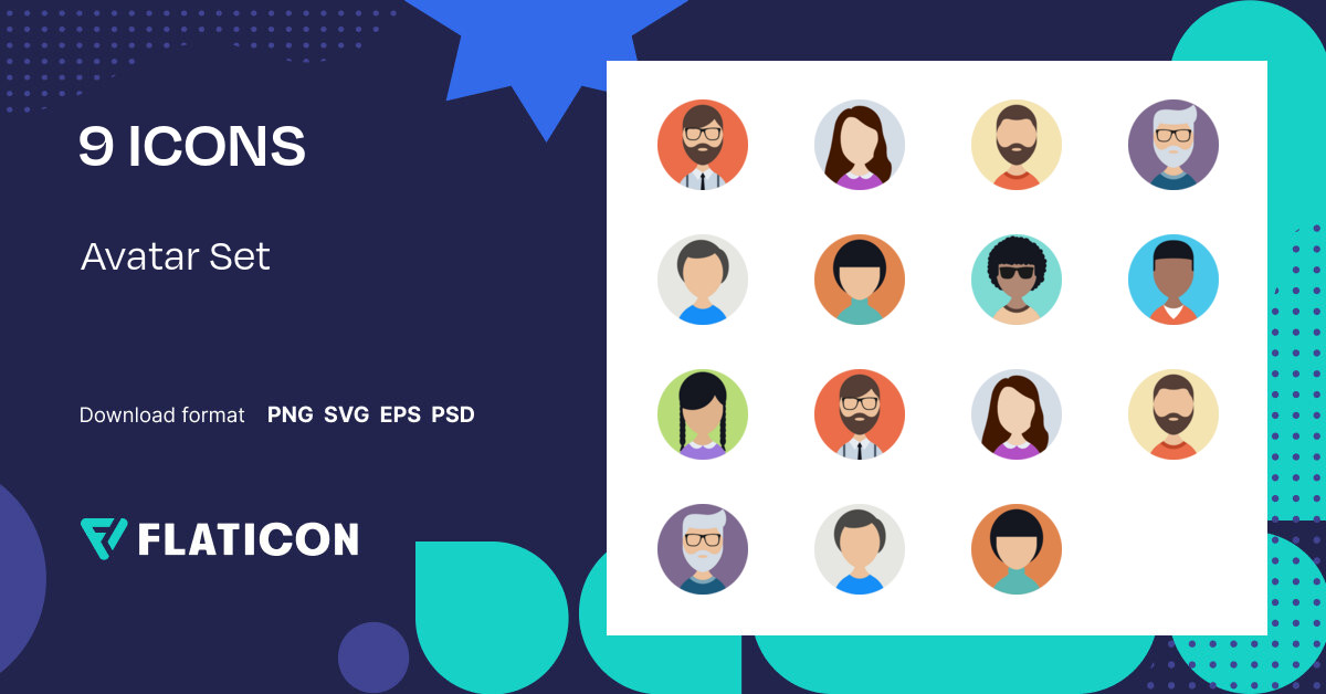 Avatar icon PNG and SVG Vector Free Download