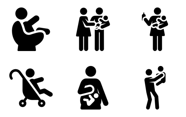 baby pictograms