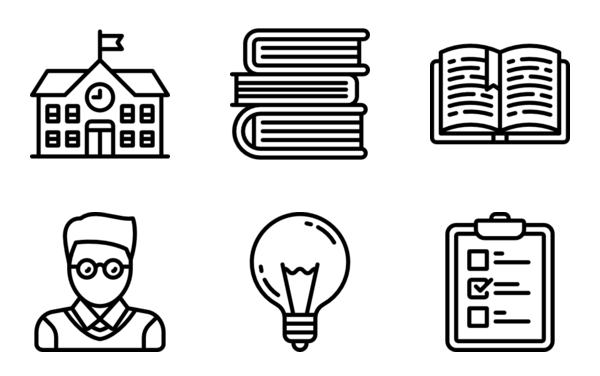 education icon collection