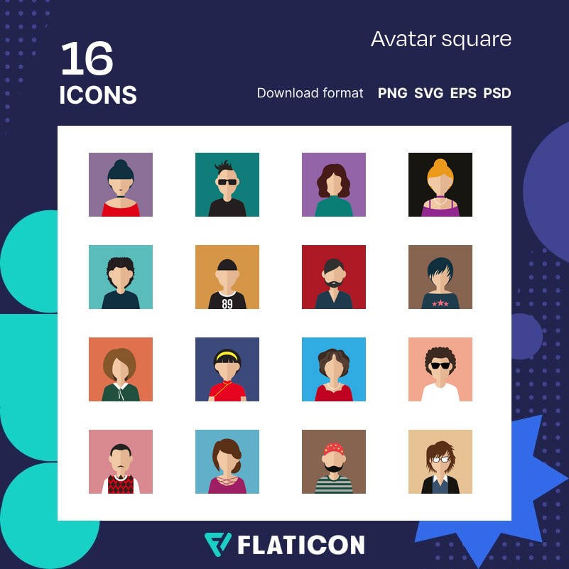 225 default Avatar Vector Icons free download in SVG, PNG Format