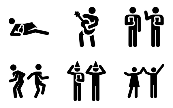 birthday pictograms