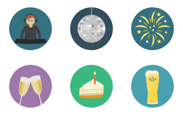 party icons