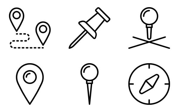 pins and locations