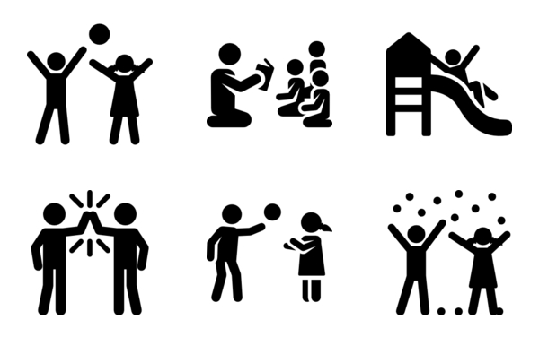 kindergarten pictograms