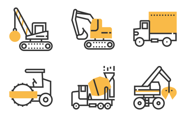 construction vehicles