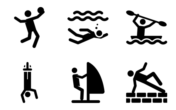 summer sports pictograms summer sports pictograms