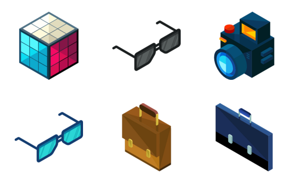 Isometric objects