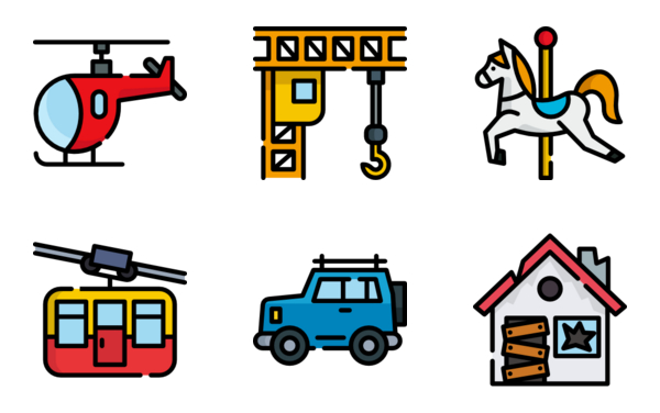 travel & places emoticons