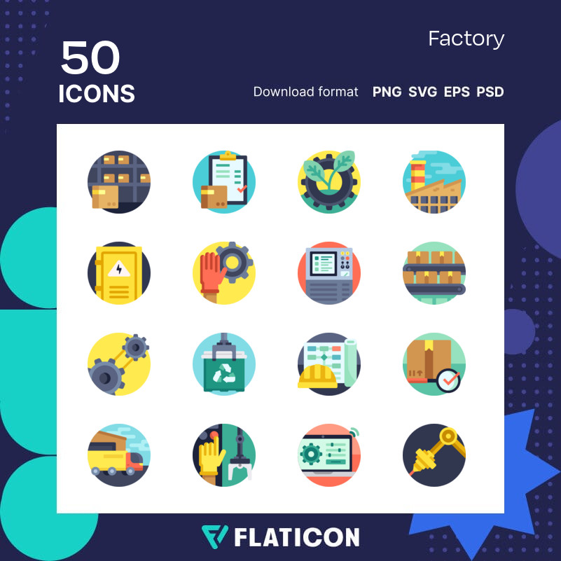 Free factory Icon and factory Icon Pack