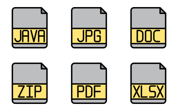 file extensions