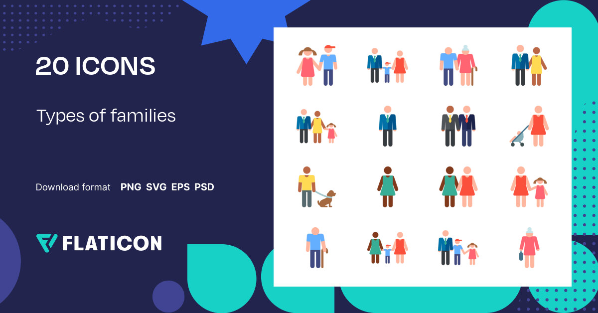 pack-de-iconos-types-of-families-colour-20-iconos-svg