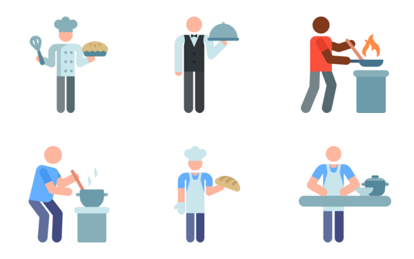 cooking pictograms