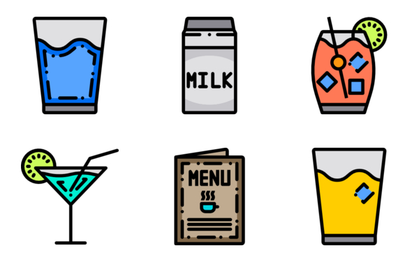 drinks and beverages