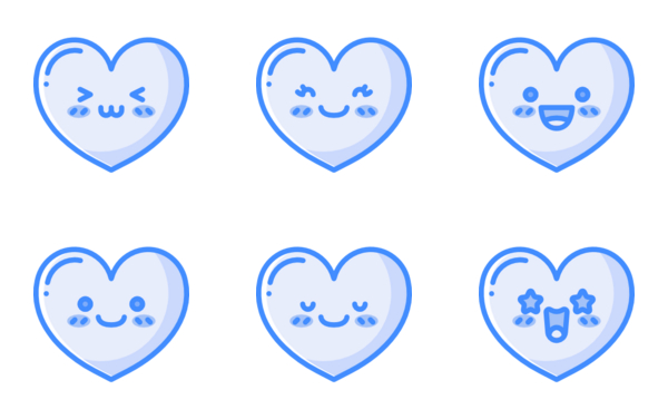 Heart emoticons Heart emoticons