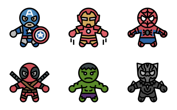 Superhero avatars