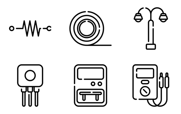 Electrician Tools And Elements