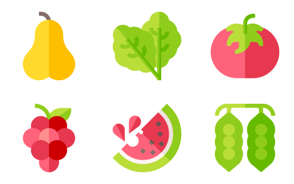 Fruits and vegetables