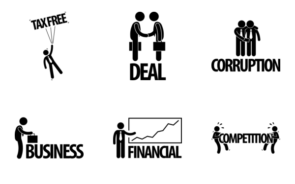 Business finance employee text word Business finance employee text word