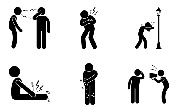 human disease illness sickness symptom syndrome signs