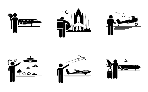 air transportation vehicles and people air transportation vehicles and people