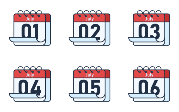 july calendar