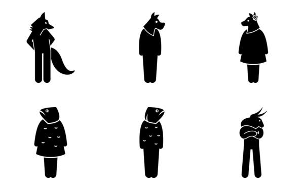 anthropomorphic characters anthropomorphic characters