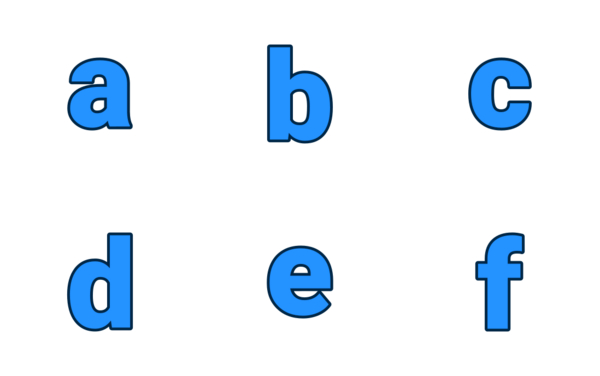 small letters a to z small letters a to z