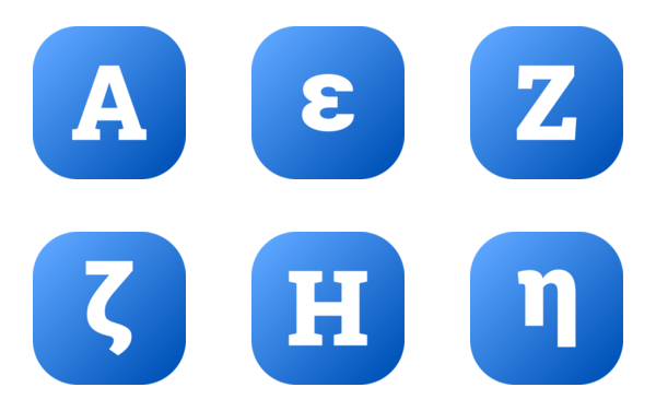 greek alphabets