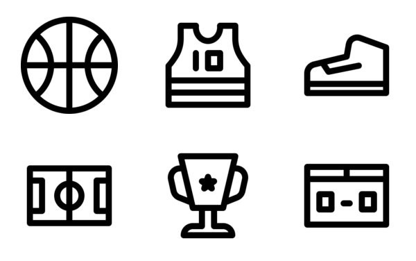 basketball outline