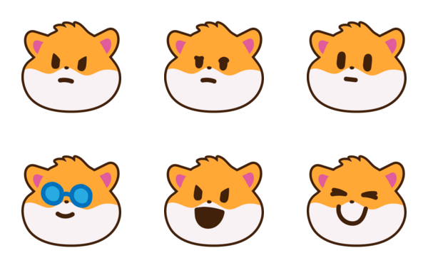 hamster stickers