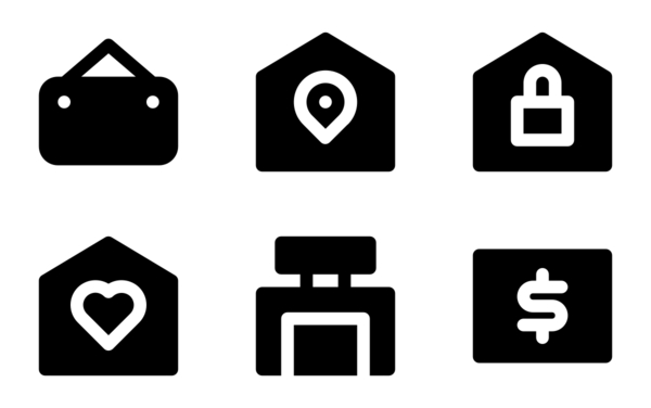 real estate glyph