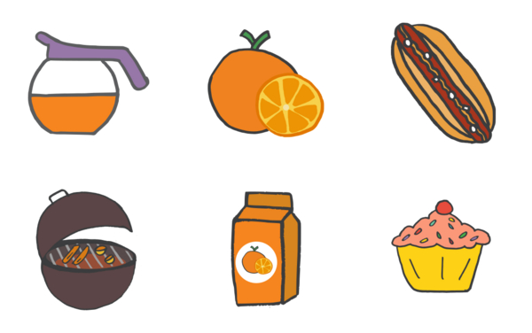 food doodles