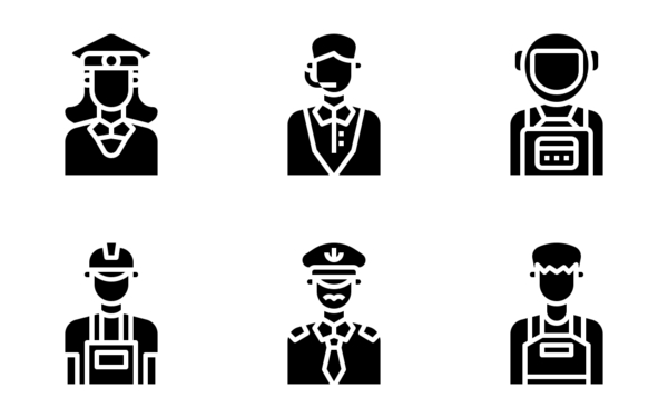 jobs and professions avatars