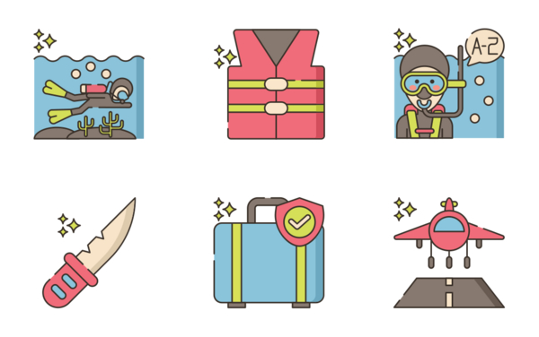 vacation planning  diving tour