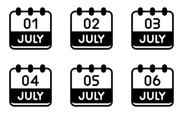 july calendar