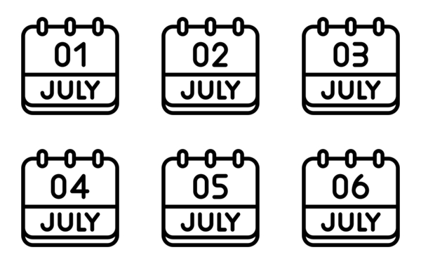 july calendar