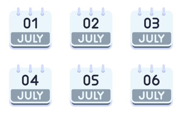 july calendar