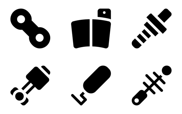 motorcycle part solid