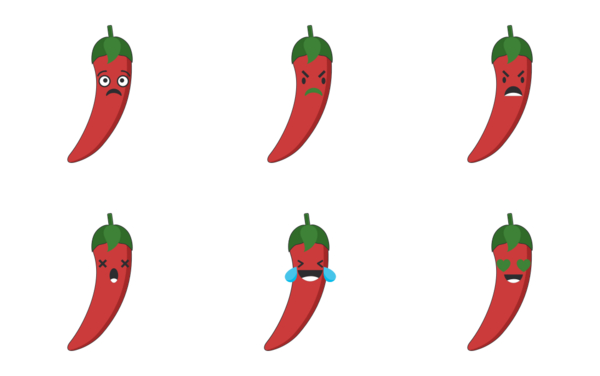 chilis emojis